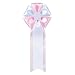 記章 100個入 【安全ピンタイプ】 【全長170mm．花径70mm】　N014J-SS-PK-P　260-076