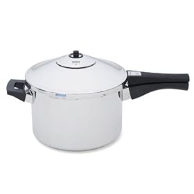 Kuhn Rikon 5-1/4-Quart Stainless-Steel Pressure Cooker