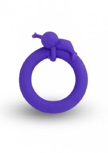 Cock Ring Keyring Charley Purple