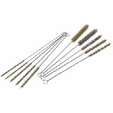 Buy 10 Piece Tube Brush Kit Brass Stainless Steel Bristle 12 Long, Size 1 4 to 3 4 by PMD Products