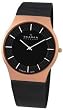 Skagen #803XLTRB Men's Slim Carbon Fiber Dial Black Mesh Band Watch