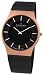 Skagen #803XLTRB Men's Slim Carbon Fiber Dial Black Mesh Band Watch