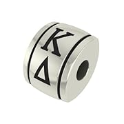 Kappa Delta Barrel Sorority Bead Charm Fits Most Pandora Style Bracelets Including Chamilia Troll and More. High Quality Bead in Stock for Fast Shipping