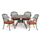 IMAGE OF Caluco 5 piece Florence FivePiece Round Outdoor Dining Set