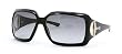 GUCCI GG 2562 D28 BLACK PLASTIC SUNGLASSES WITH GOLD LOGO