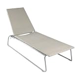 Dynamic Wicker Sun Lounger with Adjustable Back
