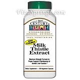 Milk Thistle Extract 200 Vegetarian Capsules, 21st Century