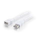 Cables To Go 26686 USB 2.0 Cable for iPod/iPhone/iPad A Male to A Female Extension Cable, White (3 Meters/9.84 Feet)