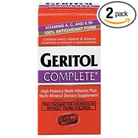 Geritol Complete Tablets, 40 Count (Pack of 2)