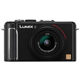 Panasonic DMC-LX3K 10.1MP Digital Camera with 2.5x Wide Angle MEGA Optical Image Stabilized Zoom (Black)