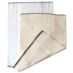 Chinese Unbleached Prefold Diaper: Small (up to 15 lbs)