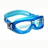Aqua Sphere KIDS Seal Clear Lens Swim Goggles, BLUE FRAME