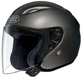 SHOEI J-WING JWING ANTHRACITE METALLIC MOTORCYCLE Open-Face-Helmet