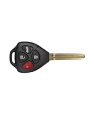 BRAND NEW 2010 TOYOTA CAMRY KEYLESS ENTRY KEY REMOTE TRANSMITTER CLICKER COMBO & DISCOUNT KEYLESS GUIDE (NO SELF PROGRAM)