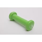 Vinyl Dumbbell 2 LB, Green, Single