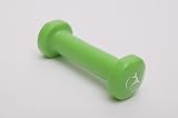 Vinyl Dumbbell 2 LB, Green