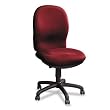 Ambition&trade; Pushbutton High Back Swivel/Tilt Chair, Burgundy (SAF3460BG)