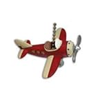 RED PLANE propeller AIRPLANE ceiling FAN PULL chain