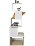 Sebastian Modern Cat Tree in White