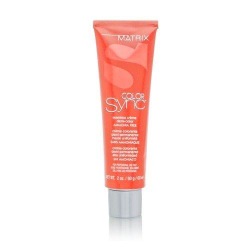 Matrix Color Sync Seamless Creme Demi-Color Ammonia Free 4BR Brown Red