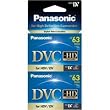 Panasonic AY-DVM63HD2 MiniDV Cassette (63 Minute, Hang Tab)