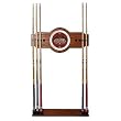 Brown University Wood and Mirror Wall Cue Rack