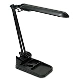 Ledu Flexible Organizer Compact Fluorescent Lamp 17in Matte Black Contempor ....