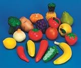 Foam Fruit and Vegetables (Set/18)