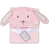 Hooded Bunny Baby Blanket in Pink 7045 - 746 - 200 CoCaLo