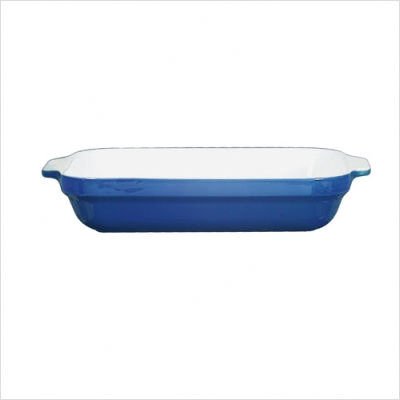 Lasagna Dish in Azur Blue (Available in 3 Sizes) Size: 2.5 Quart