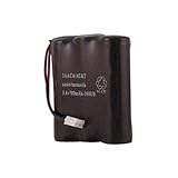 Hitech - Replacement 1128, 6200, E1126 Cordless Phone Battery for Many ATandT Phones