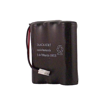 Hitech - Replacement 1128, 6200, E1126 Cordless Phone Battery for Many AT&T Phones