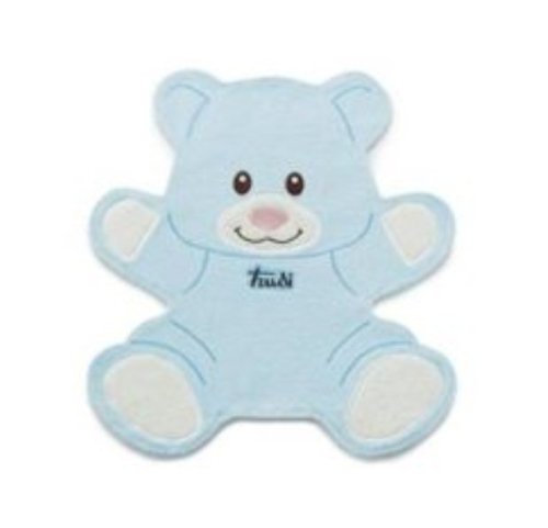 Trudi 25985 - Schmusetuch Teddy Cremino, blau Preisvergleich
