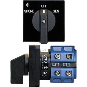 Blue Sea Systems 9009 Switch (AC 120VAC 32A OFF +2 Position)