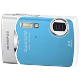 Photo : Olympus Stylus 850SW 8MP Digital Camera with 3x Optical Zoom (Blue)