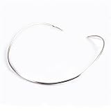 STERLING SILVER CHOKERS 2mm