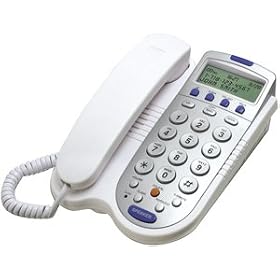 Jwin Jtp580Wht Speakerphone With Caller Id (White) by jWIN