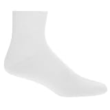 Ankle Socks | Seamless Toe | Mens Non-binding Top Socks 3 Pack, white Fits shoe sizes 7-12-(Sugar Free Sox)