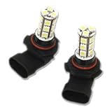 Generic LED-18-9005: LED 18 SMDs 9005 6000K (Xenon White) Light Bulbs -One Pair