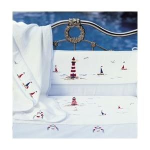 Gordonsbury Sailing Away Baby Crib Fitted Sheet