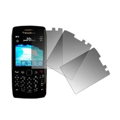3 Pack of Premium Crystal Clear Screen Protectors for Blackberry Pearl 3G 9100 [Accessory Export Brand Packaging]