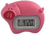 Whimsy Piggy BTZ060 Digital Alarm Clock
