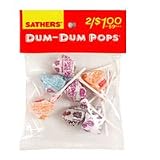 Sathers Dum-Dum Pops 1.5 Oz - 12 Ea