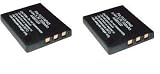 Fuji NP-40 Two Pacl (2 Batteries) Replacements