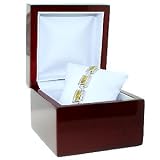 Large Cherry Wooden Watch/Bangle Jewelry Gift Box