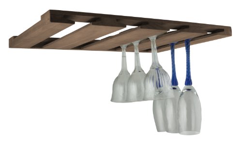 SeaTeak Overhead Wineglass Rack