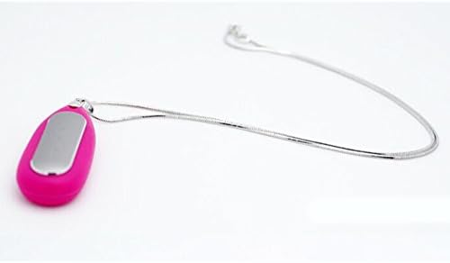 xiaomi band,iPeli(TM)Fashion Replacement Pendant with S925 Silver Necklace for Xiaomi Sports Miband Bracelet(red silicone)