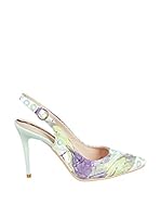 Elisabeth Zapatos de talón abierto Fantasía (Azul Claro / Morado)