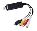 EasyCAP USB 2.0 Audio & Video Capture Adapter - Supports both PAL & NTSC formats includes video capture software
