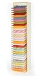 Display Dynamics 12x12 Peg-able Paper Station with 30 trays